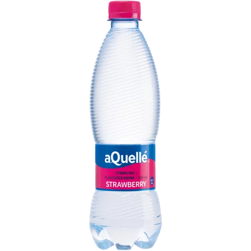 Aquelle Flavoured Water Strawberry 500ml